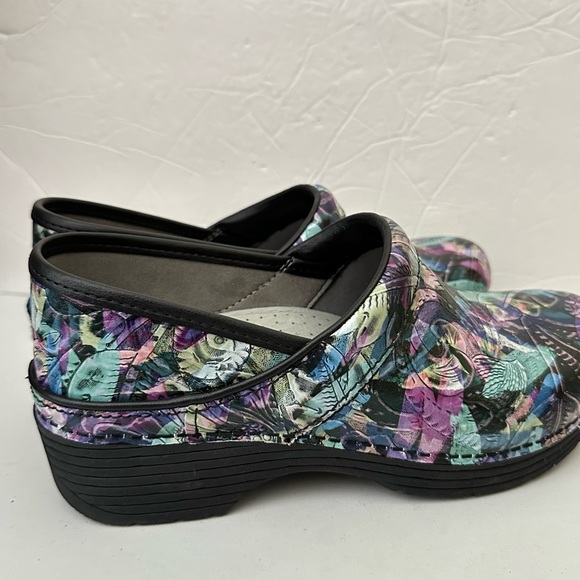 Dansko LT Pro Tooled Watercolor Size 38 New - Picture 5 of 10